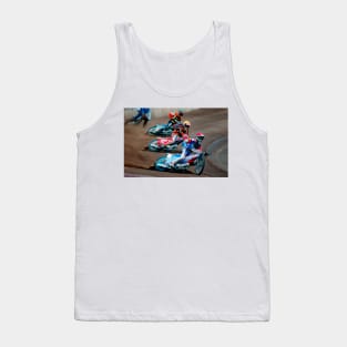 Reading Racers Speedway Motorcycle Action Tank Top